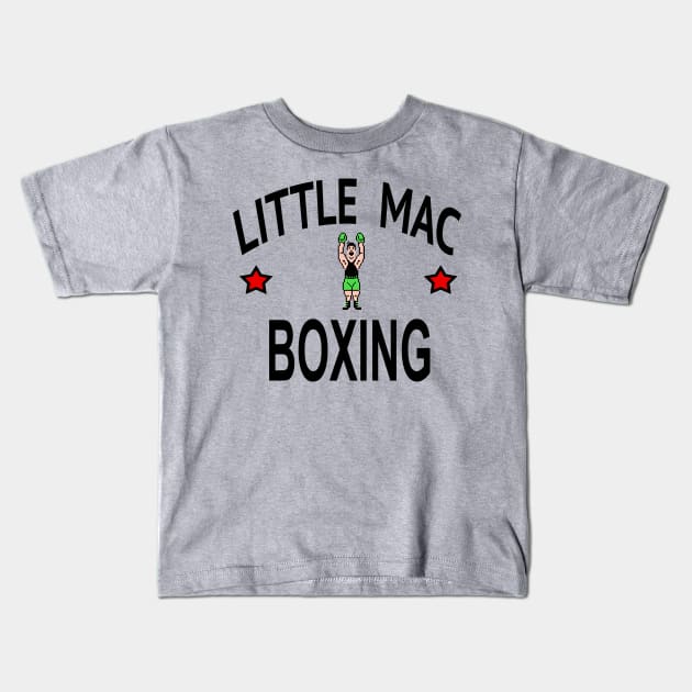 Little Mac Boxing --- Punch Out Roots of Fight Kids T-Shirt by sinistergrynn